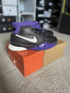Nike Zoom Kobe I Blackout 2006 Size 11 Original Protro Grinch Halo SB 1 KD Elite - Picture 1 of 13