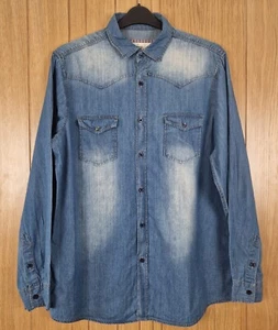 Cherokee cotton shirt size L Large western rodeo - Picture 1 of 4