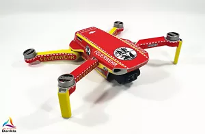 DJI MINI 2 - SKIN - DESIGN FEUERWEHR * - Decal - Wrap - Folie - Bild 1 von 10