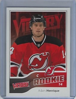 2011-12 Upper Deck Victory #224 Adam Henrique Rookie Card - Image 1 of 2