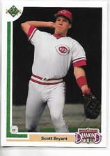 1991 Upper Deck Final Edition Scott Bryant Card
