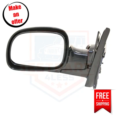 Kool Vue CH23L Mirror Manual Glass left side for 2006-2007 Dodge Caravan C/V - Image 1 of 4
