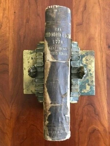 1856 North Carolina Revolutionary War Sketches w/ folding MAP by Caruthers RARE - Picture 1 of 6