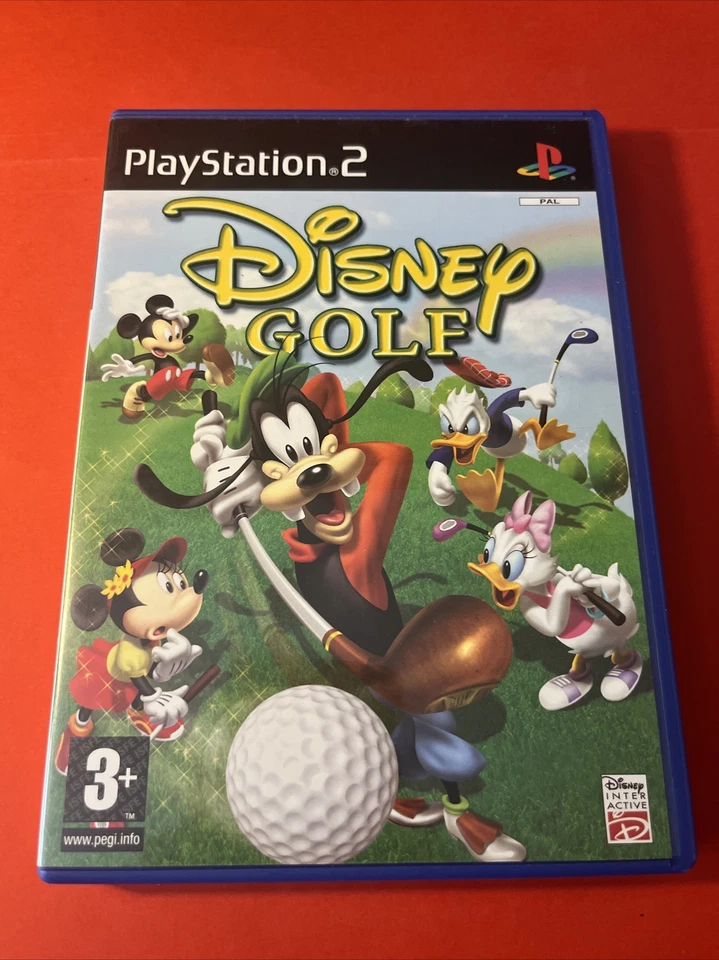 GIOCO VIDEOGIOCO PS2 Disney Golf Completo Italiano Per Bambini - Immagine 1 di 3