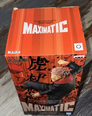 NUEVO EN CAJA BanPresto Jujutsu Kaisen Maximatic The Yuji Itadori Estatua Figura 7” Bandai Foto 1 de 4