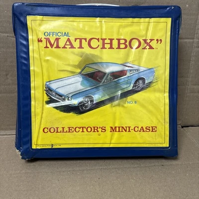 1967 No. 8 Official MATCHBOX LESNEY 18 Cars Collectors Mini Case EMPTY No Cars - Image 1 of 4