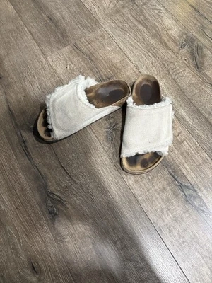 女士 Birkenstock Stussy 骨头 37 码懒人凉鞋 — 第 1/4 张图片