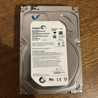 Seagate Barracuda 2TB ST2000DL003, SATA, 3,5" - Bild 1 von 2