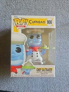 Funko Pop! Vinyl: Cuphead - Chef Saltbaker #900 Gewölbt, Common W Soft Protector - Bild 1 von 13