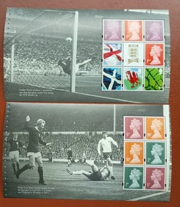 GB 2013 MNH FOOTBALL HEROES MACHIN PANES 1,4 (Ex Prestige Dy7) - Free UK P&P - Picture 1 of 2