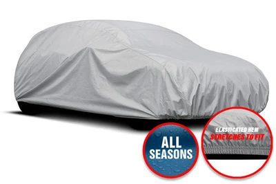 Car Cover For Mazda 2 2014-2025 Outdoor Waterproof All Weather UV — 第 1/4 张图片