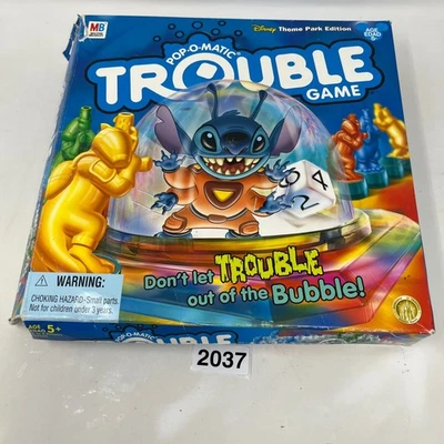 Disney Pop-O-Matic Trouble Game: Disney Theme Park Edition READ - Image 1 of 4