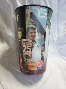 VT HOKIES Slurppy Cup Frank Beamer Coach 2011 Drinks Cup Smoothie Richmond - Picture 1 of 5
