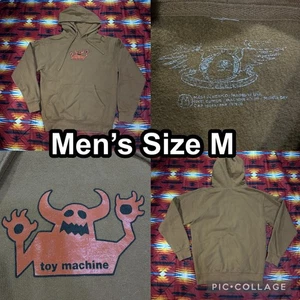 Toy Machine Skateboard Braun Pullover Hoodie Sweater Herren Gr. Medium - Bild 1 von 8