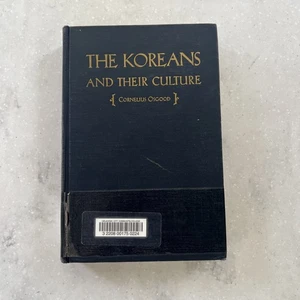 The Koreans and Their Culture by Cornelius Osgood / 1951 Ex-library Hardcover - Picture 1 of 13