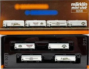Marklin 8208 Z Beer Car Set (Set of 4) LN/Box - Picture 1 of 2