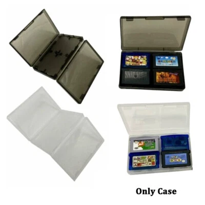 MARKENLOS 4in1 Storage Box Card Holder Case for GameBoy GBA GBASP Game Cartridge Card