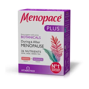 VITABIOTICS Menopace Plus 28 Tabs - Picture 1 of 1