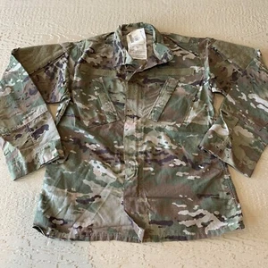 US Army OCP ACU Combat Uniform Camo Rip Stop Coat Zip Up FR USGI Small Regular - Picture 1 of 11