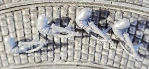 28 mm Segunda Guerra Mundial Comando Aerotransportado Británico Paracaidista Sten Pistola Brazos Bits Repuestos (D) - Imagen 1 de 1