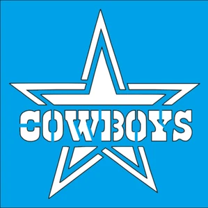 Stencil in plastica 4"x4" - Cowboys (SY93) (scegli il colore)***** - Foto 1 di 10