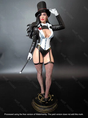 Figura Sexy Estatua Zatanna Pintada 1/6 Foto 1 de 4