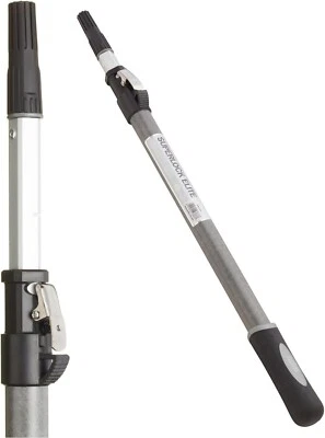 PRODEC ADVANCE ProDec Extension Pole for Paint Rollers Cages Frames 2 Foot Long Extends 4 Feet