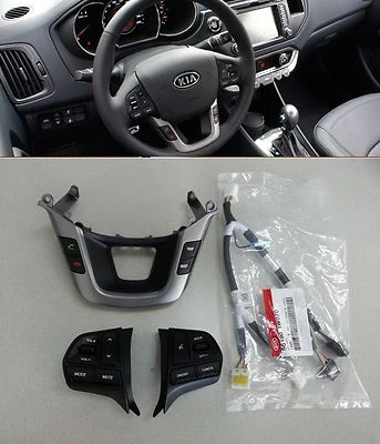 Auto Cruise Control Switch + Audio Remote Switch 4pc For KIA RIO RIO5 2012-2016 - Image 1 of 4