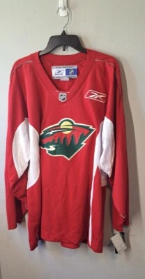 NUEVA Camiseta de Hockey Minnesota Wild NHL Gaborik Para Hombre XL Roja CCM Reebok RBK Nueva con Etiquetas  Foto 1 de 4