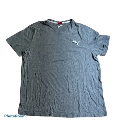 PUMA v neck gray t-shirt xxl - Image 1 of 4