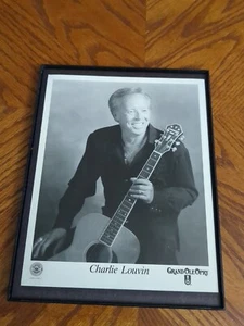 Charlie Louvin country musician w guitar Grand Ole Opry  photo - Picture 1 of 3