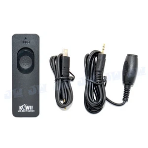 Control remoto por cable kiwi para Sony A6500 A6400 A6300 A6000 RX100 M6 V IV III II - Imagen 1 de 10
