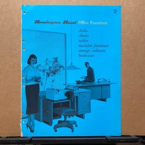Vtg Sperry: Remington Rand Brochure ~ Office Furniture - Chairs - Catalog 1959 - Picture 1 of 3