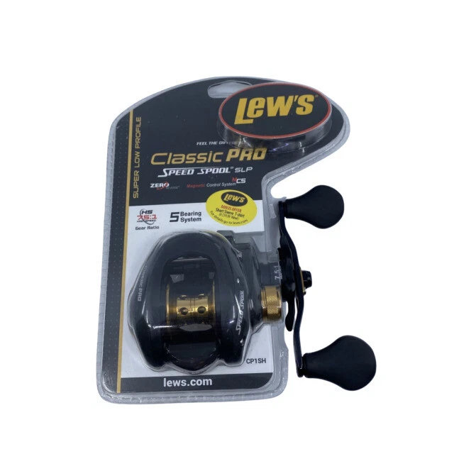 Lew's Classic Pro Speed Spool SLP Baitcast Reel Clam Pack - Right-Handed (CP1SHC)