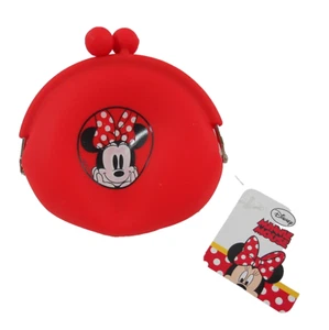 PORTAMONETE GRANDE DISNEY MINNIE IN SILICONE 12X10X3 - Imagen 1 de 1