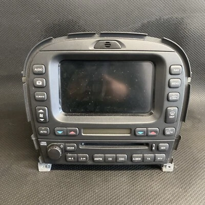 2000 JAGUAR S-TYPE NAVIGATION SYSTEM DISPLAY HEAD UNIT 2R8310E889AF - Image 1 of 4