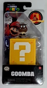 Super Mario Bros. Movie Goomba 1 pollice minifigure Jakks Pacific - Foto 1 di 3