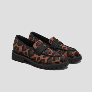Vivaia Round-Toe Plateau Chunky Heel Halbschuhe Francesca Leopard UK 5 (38,5) LESEN - Bild 1 von 8