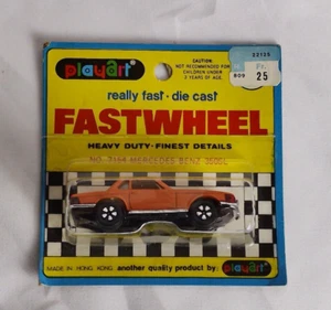 PLAYART FASTWHEEL N°7154 Mercedes Benz 350SL 1/60 OVP sealed Orange - Bild 1 von 3