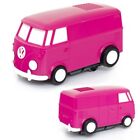 Record Runner Portable Record Player Pink Volkswagen self-propelled From JP