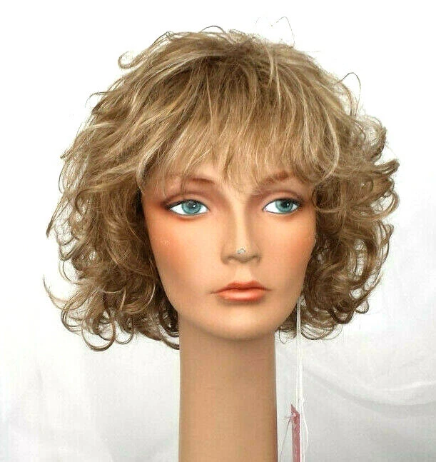 Hannah 1643 Short Curly Synthetic Bob Wig by Noriko Rene of Paris - Image 1 of 4