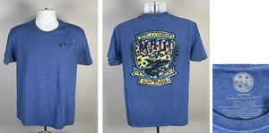 Maui and Sons Surf Brand T Shirt Mens Medium Blue colorful Logo 50/50 - Picture 1 of 4