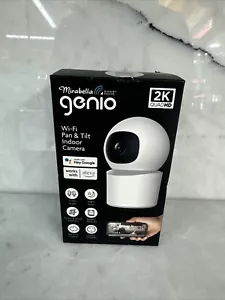 Mirabella Genio Wi-Fi 2K QHD Indoor Pan and Tilt Camera BRAND NEW SEALED - Picture 1 of 6