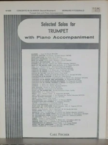 Trombone & Piano 2nd Movement from Concerto in Ab minor by R B Fitzgerald New - Bild 1 von 3