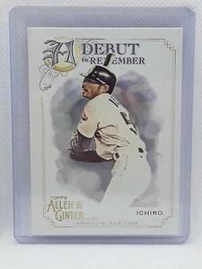 Ichiro 2020 Allen & Ginter - A Debut To Remember - Seattle Mariners - Picture 1 of 2