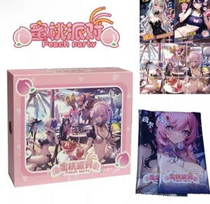 ❤️PEACH PARTY Waifu SEALED BOOSTER BOX - Goddess Story Anime Waifu Doujin Cards - Picture 1 of 1