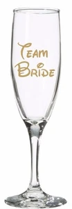 PEGATINA DE VIDRIO DE BODA DE NOVIA NOVIA NOVIA NOVIA NOVIA BRILLO DORADO - Imagen 1 de 1