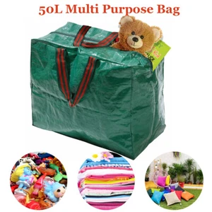 50L Storage Bag Reusable Multi-Use Home Outdoor Car Toys Garden Sack Cushion Bin - Picture 1 of 2