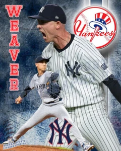 New York Yankee Lithographie Druck von Luke Weaver 2024 - Bild 1 von 1