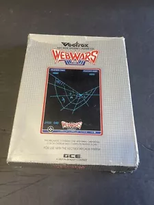 Vectrex Web Wars Game With Box Manual - Picture 1 of 3
